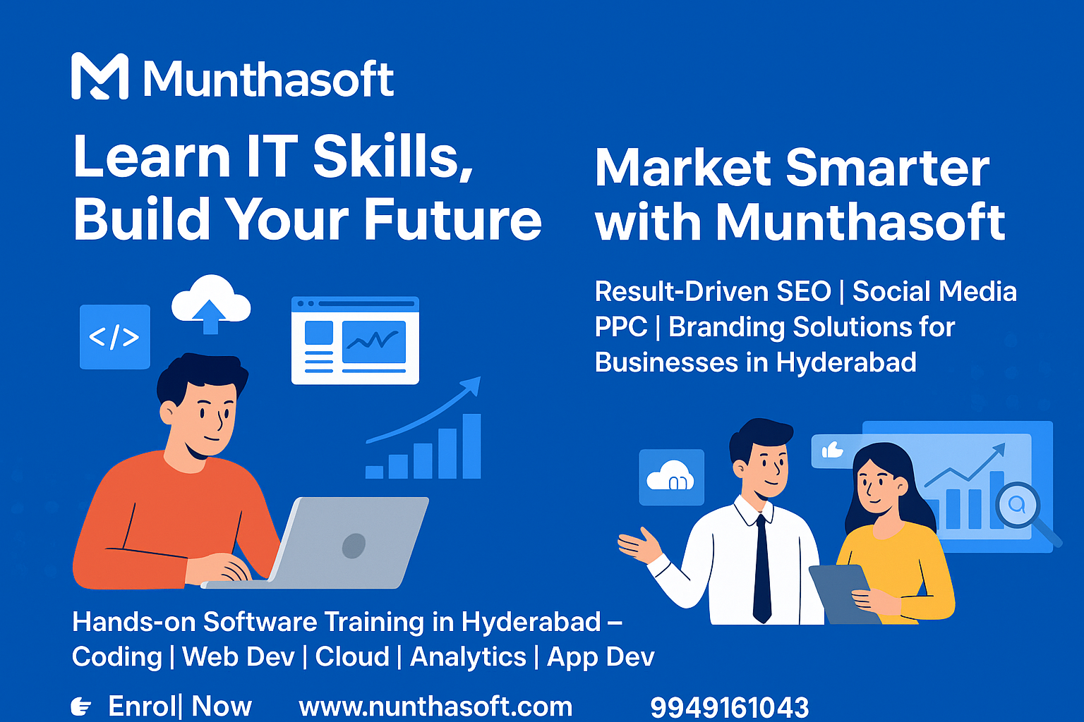 Hyderabad’s Hub for IT Skills & Digital Marketing Solutions