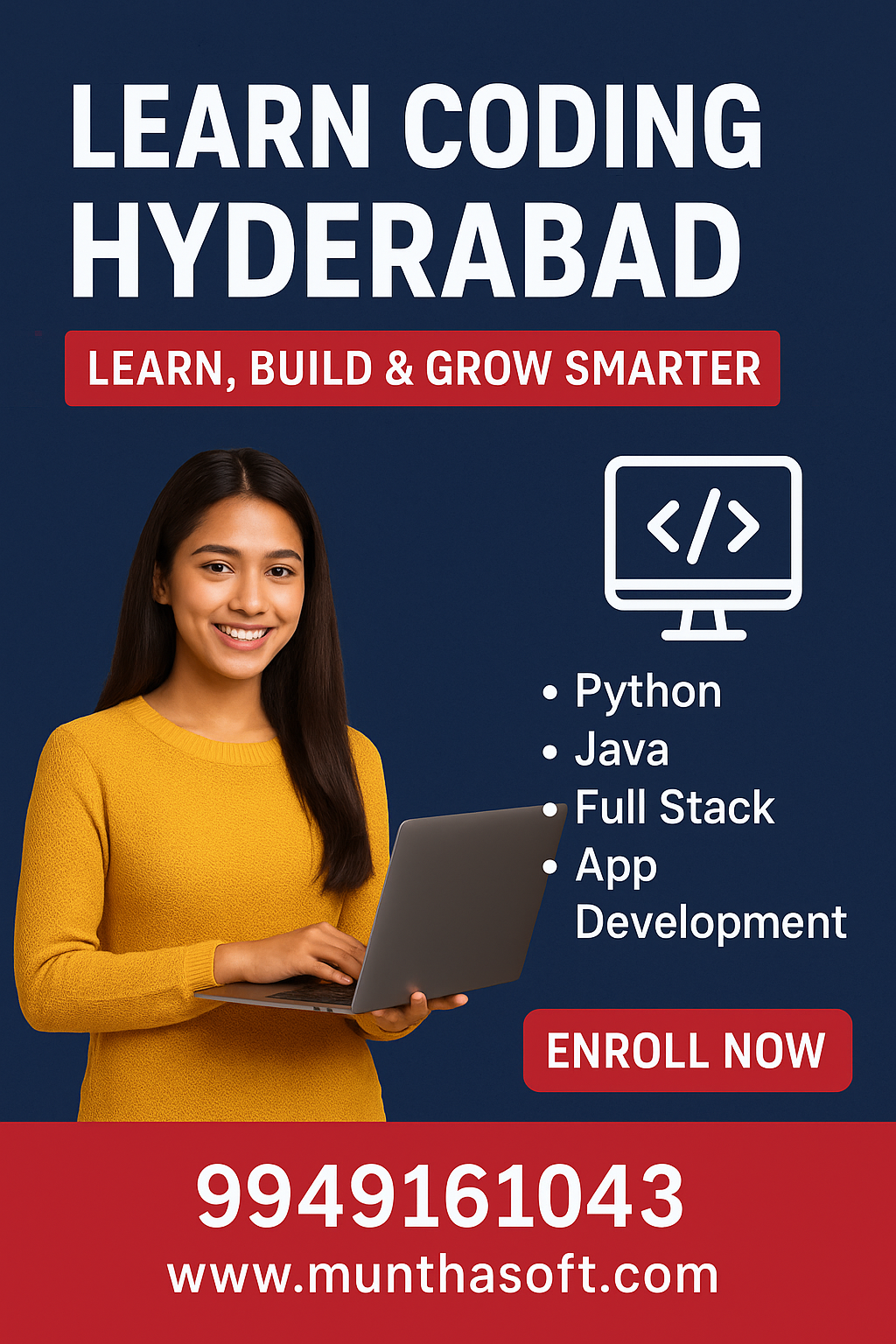 Munthasoft – Learn Coding in Hyderabad with Expert Training